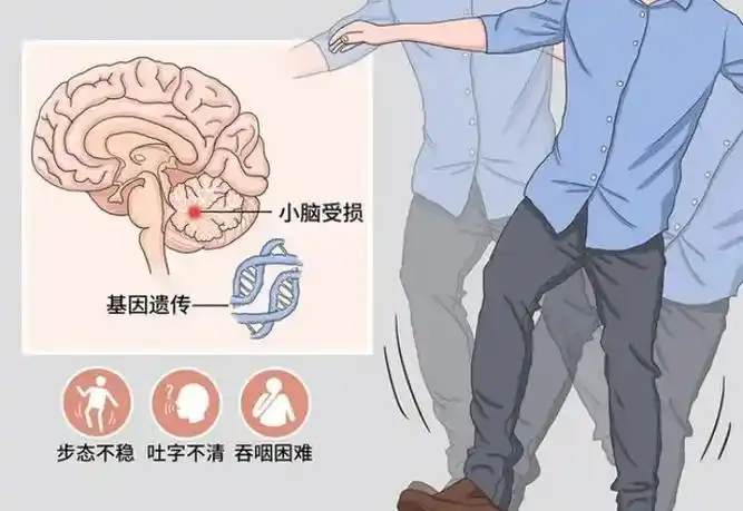 遗传性小脑脊髓共济失调会隔代遗传吗？