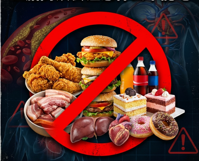 远离脑梗,这两类容易给血管“添堵”的食物,尽量少吃!